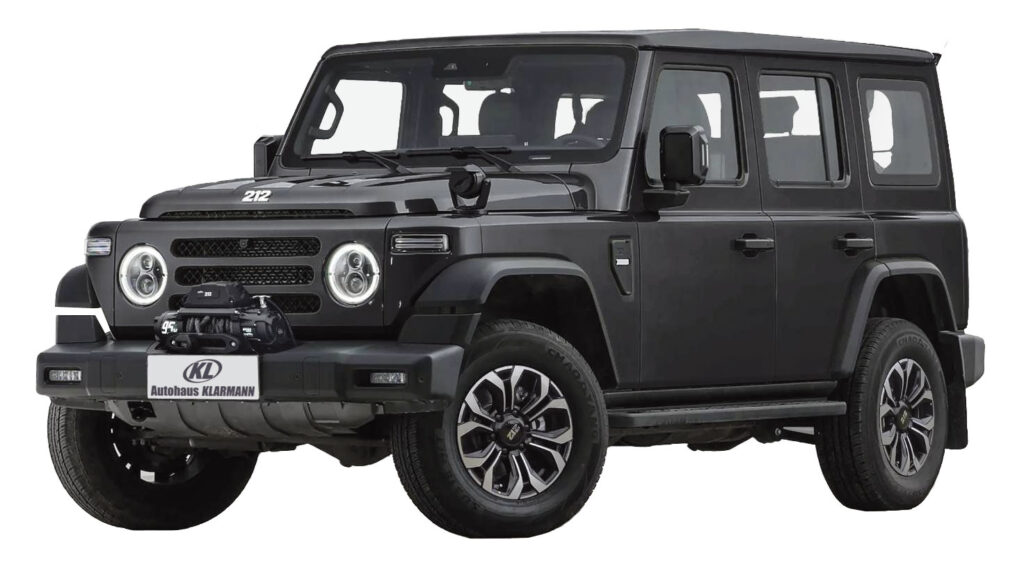 BAW 212 schwarz bei Klarmann Autohaus in Bamberg